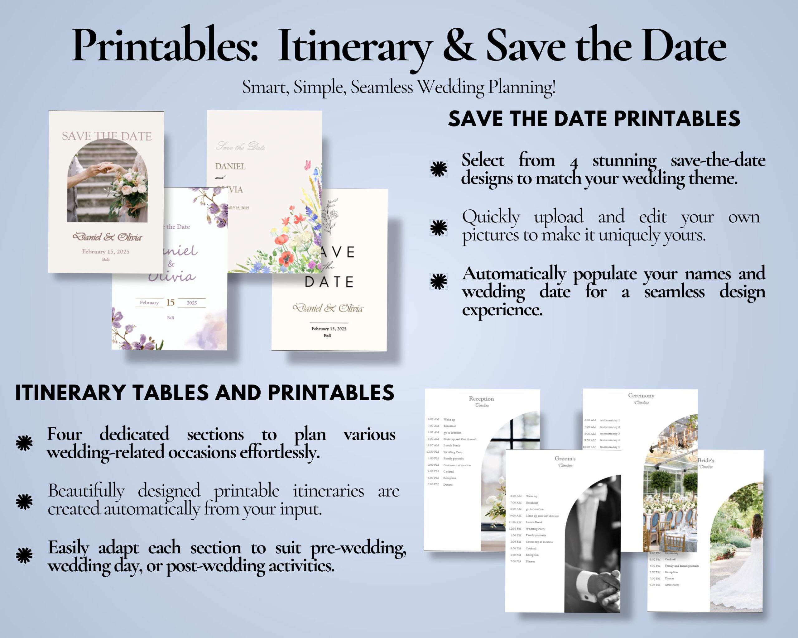 Ultimate Wedding Planner Spreadsheet with Budget, Guest List and Seating Chart