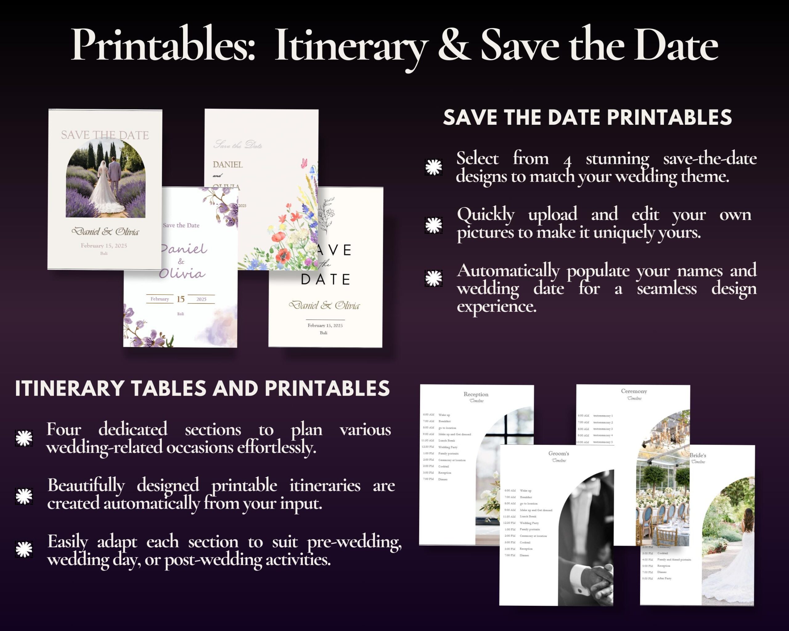 Ultimate Wedding Planner Spreadsheet with Budget, Guest List and Timeline