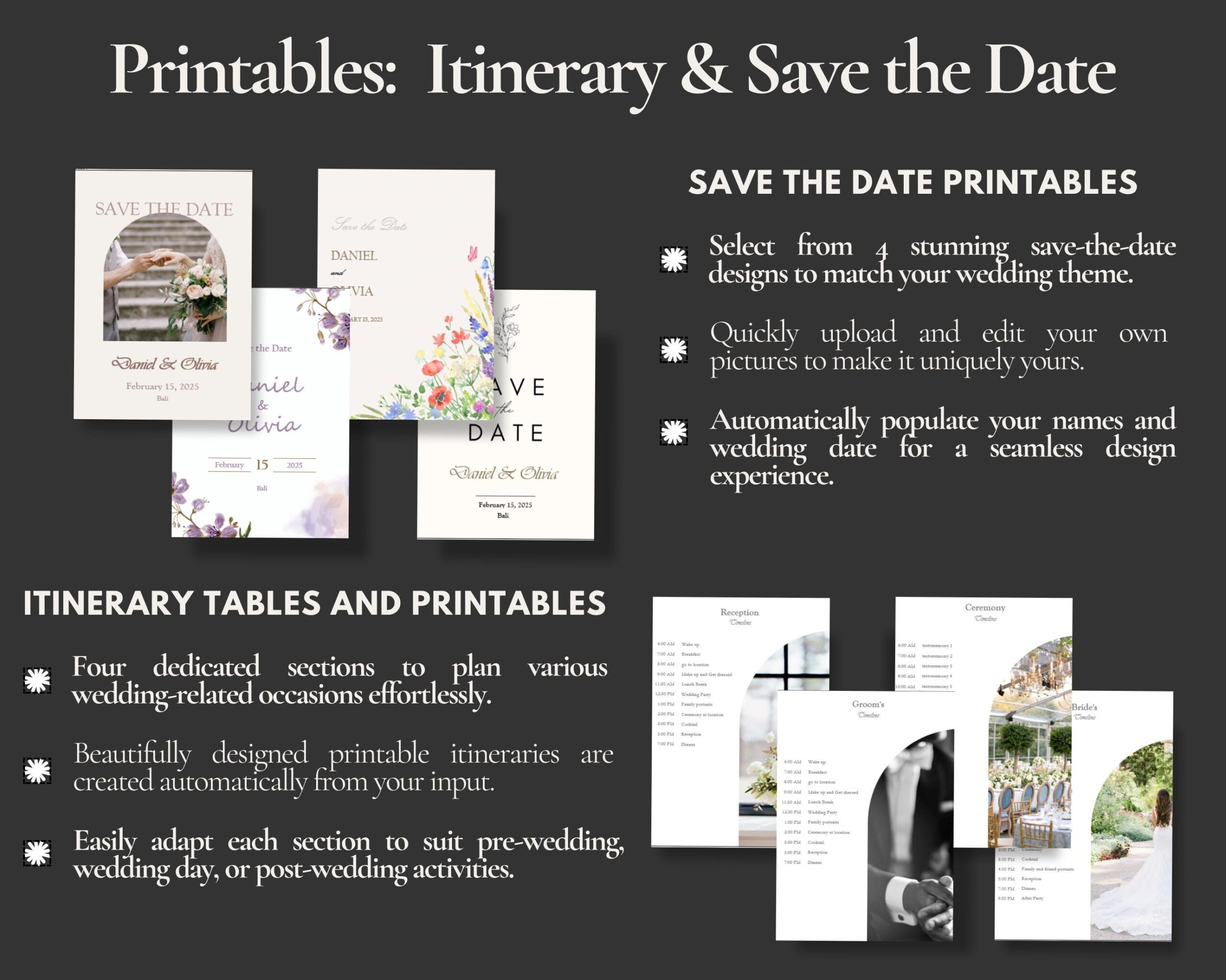 Ultimate Wedding Planner Spreadsheet with Budget, Timeline and Guest List