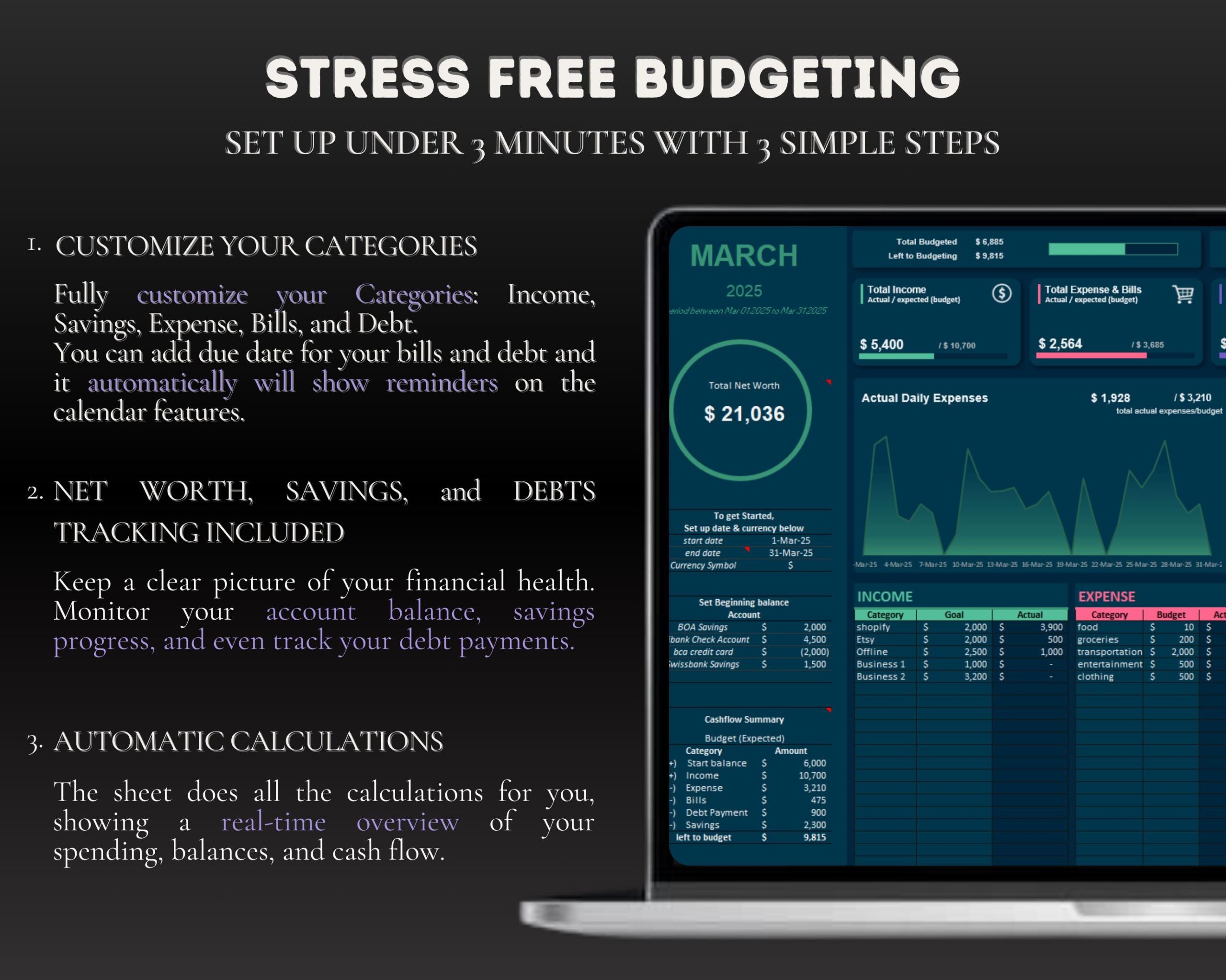 Simple Budget Tracker