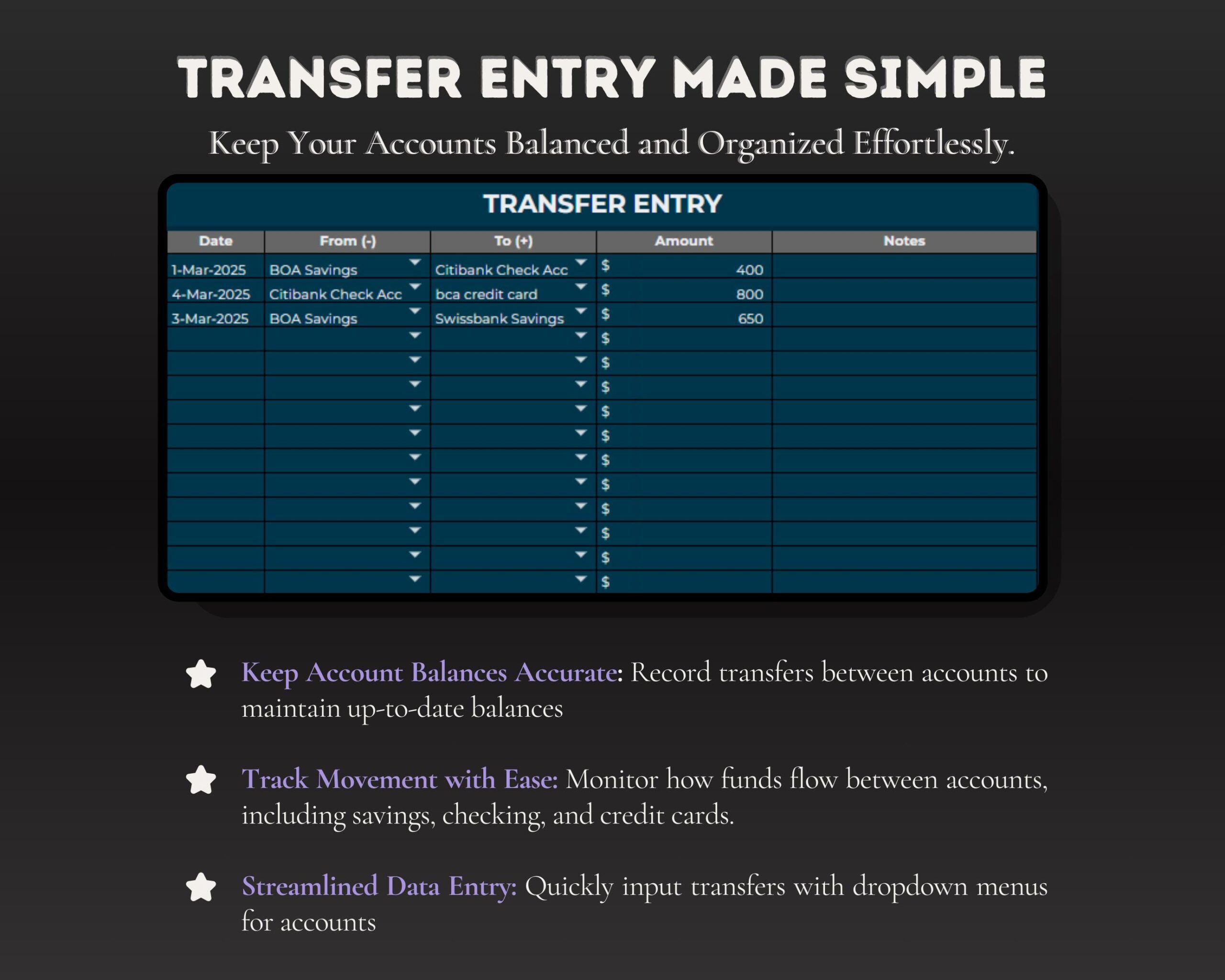 Simple Budget Tracker