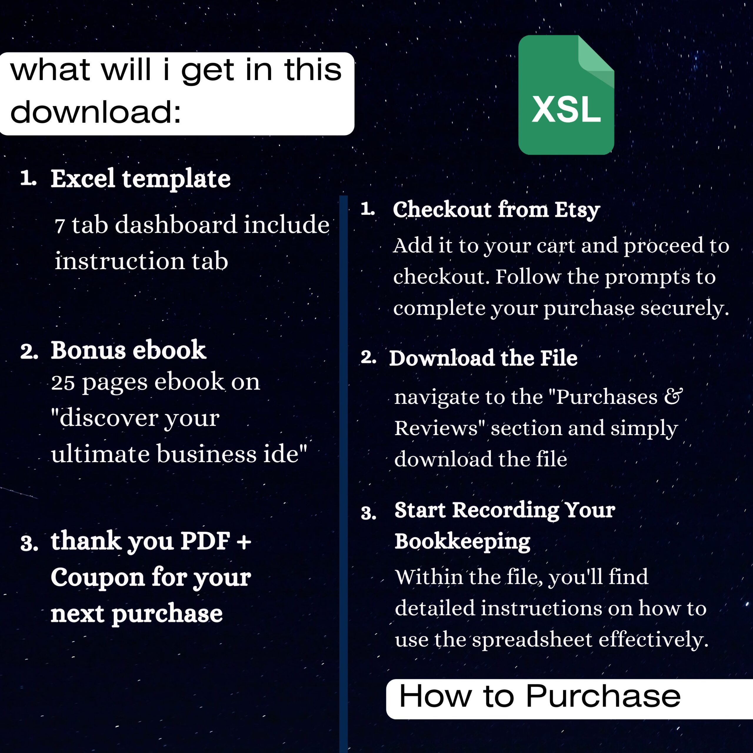 Business Bookkeeping Template with Income and Expense Tracker