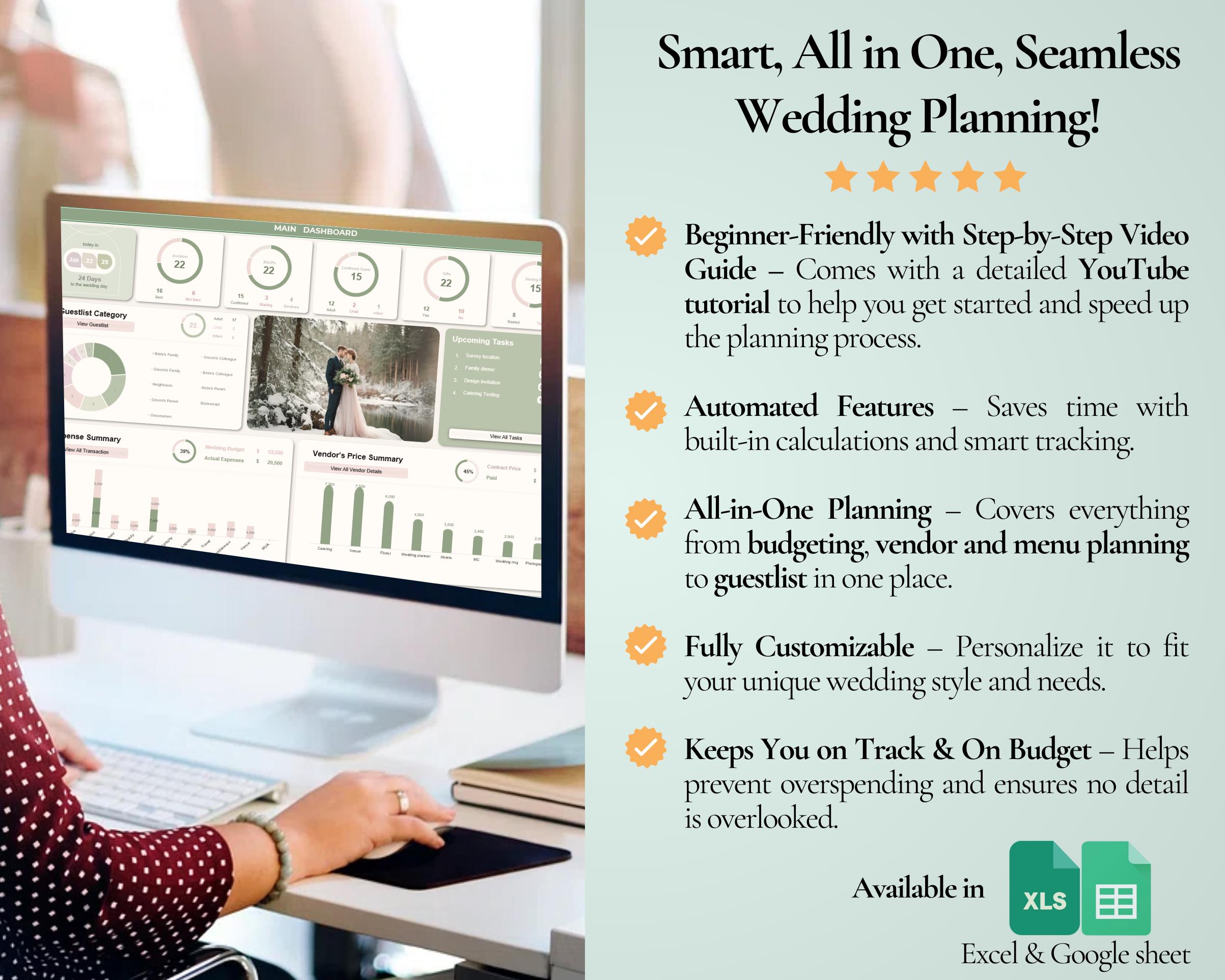 Ultimate Wedding Planner Spreadsheet