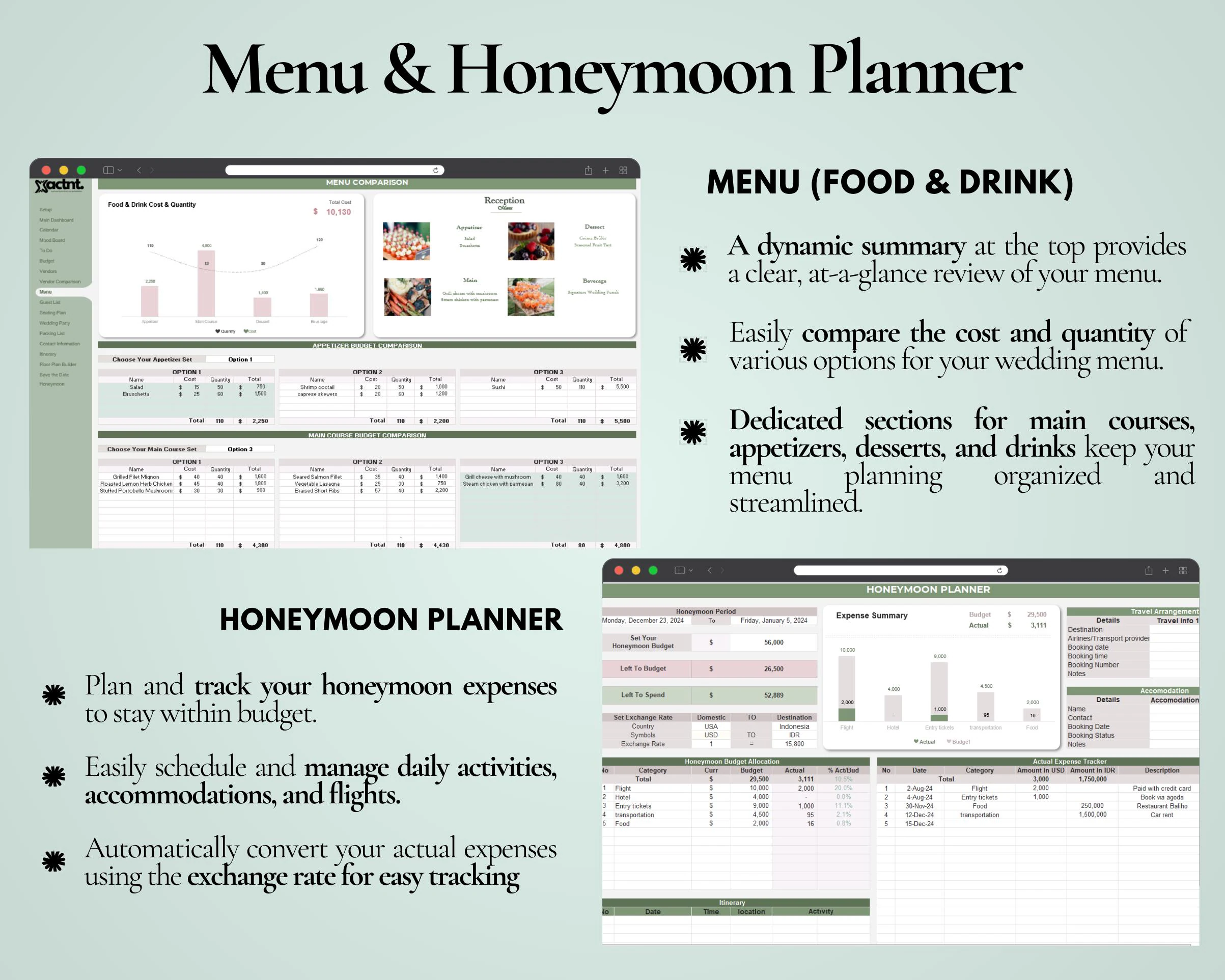 Ultimate Wedding Planner Spreadsheet