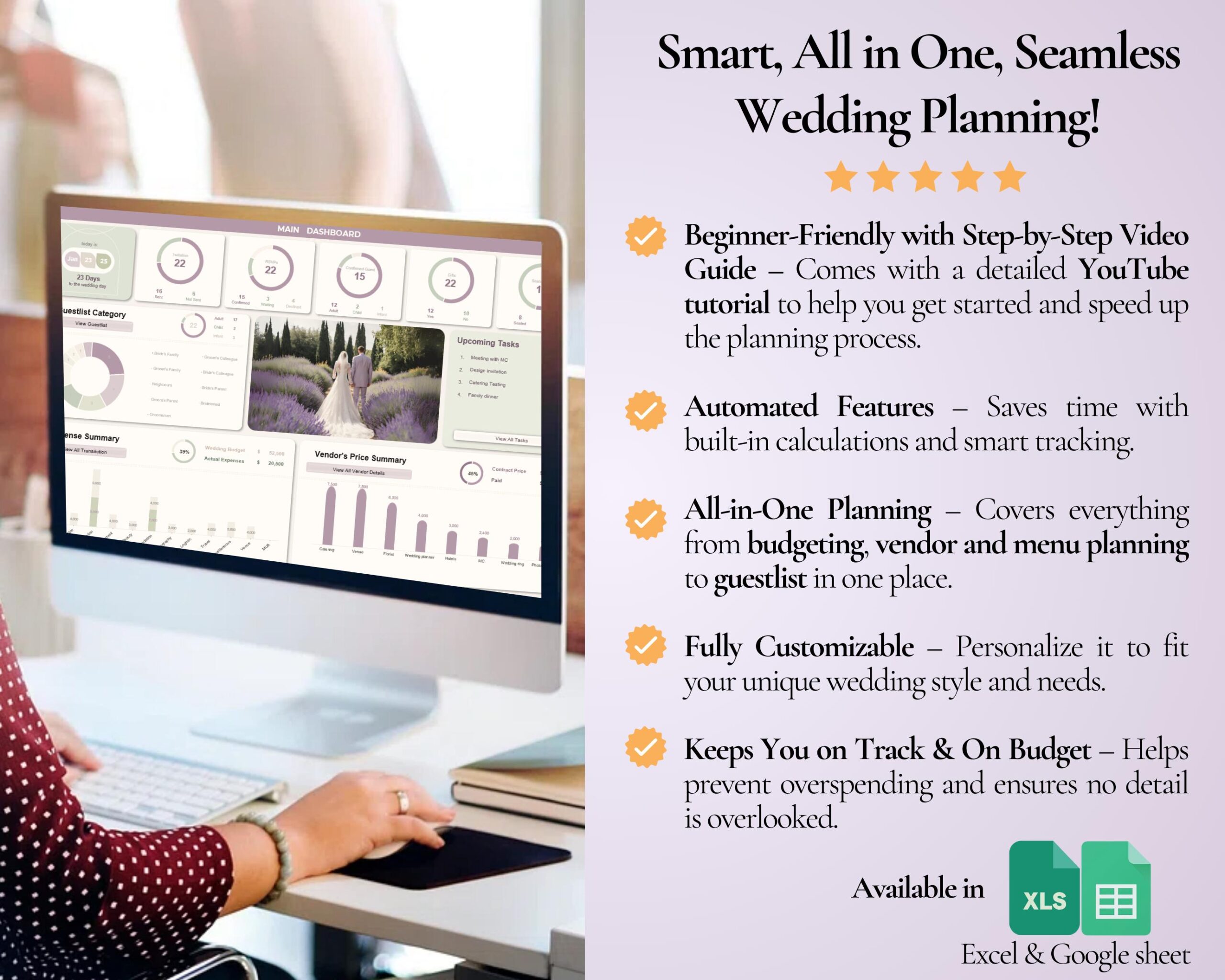 Ultimate Wedding Planner Spreadsheet