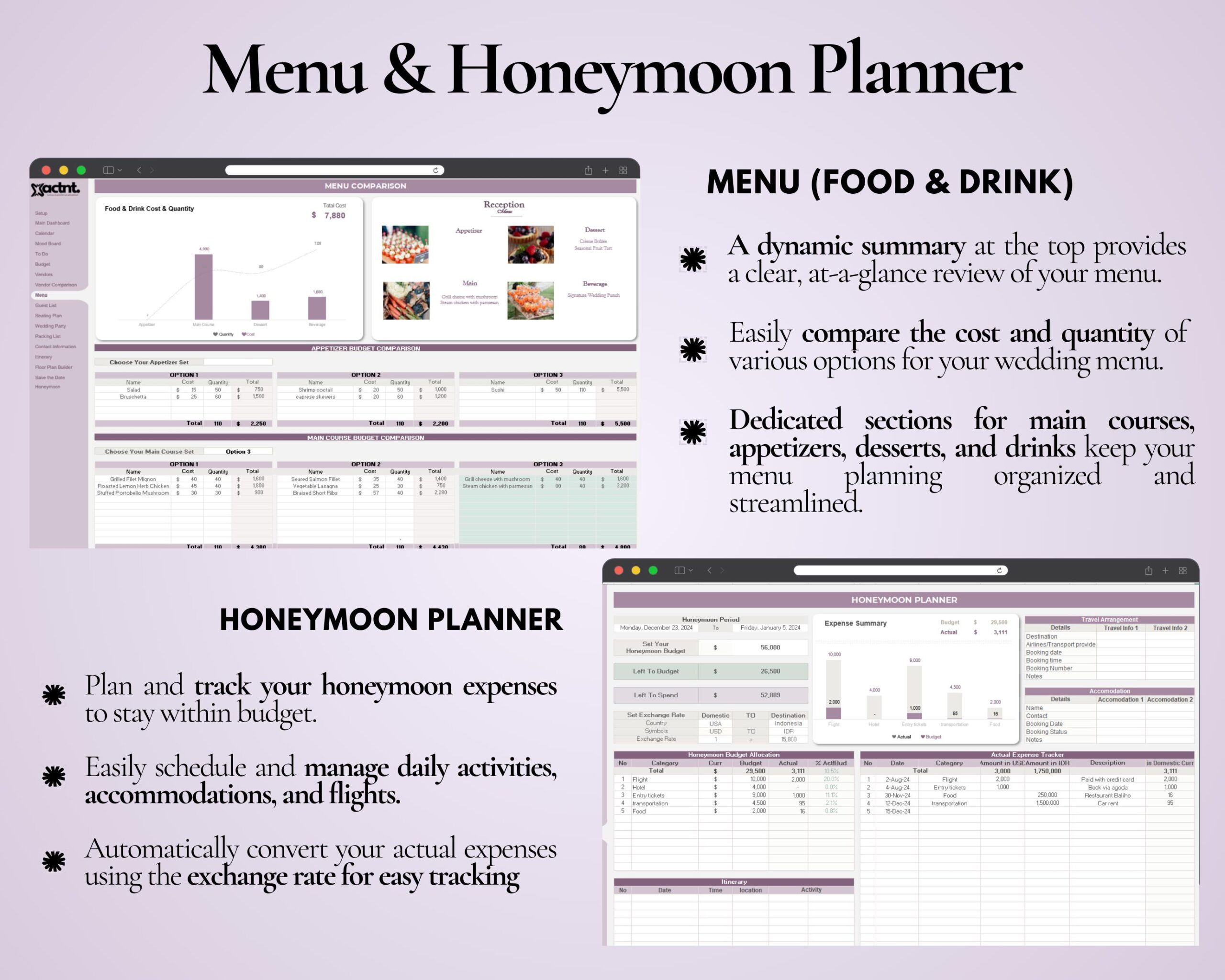 Ultimate Wedding Planner Spreadsheet