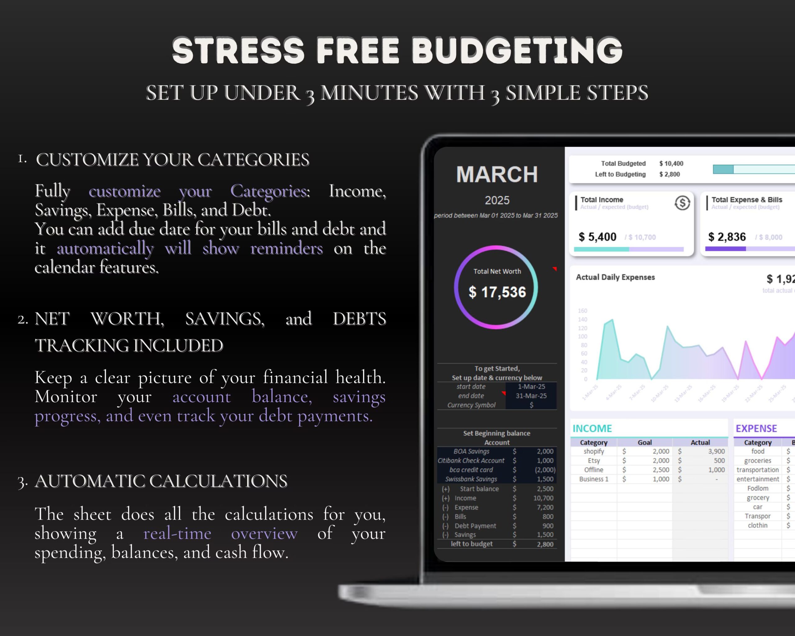 Budget Planner with Finance Tracker