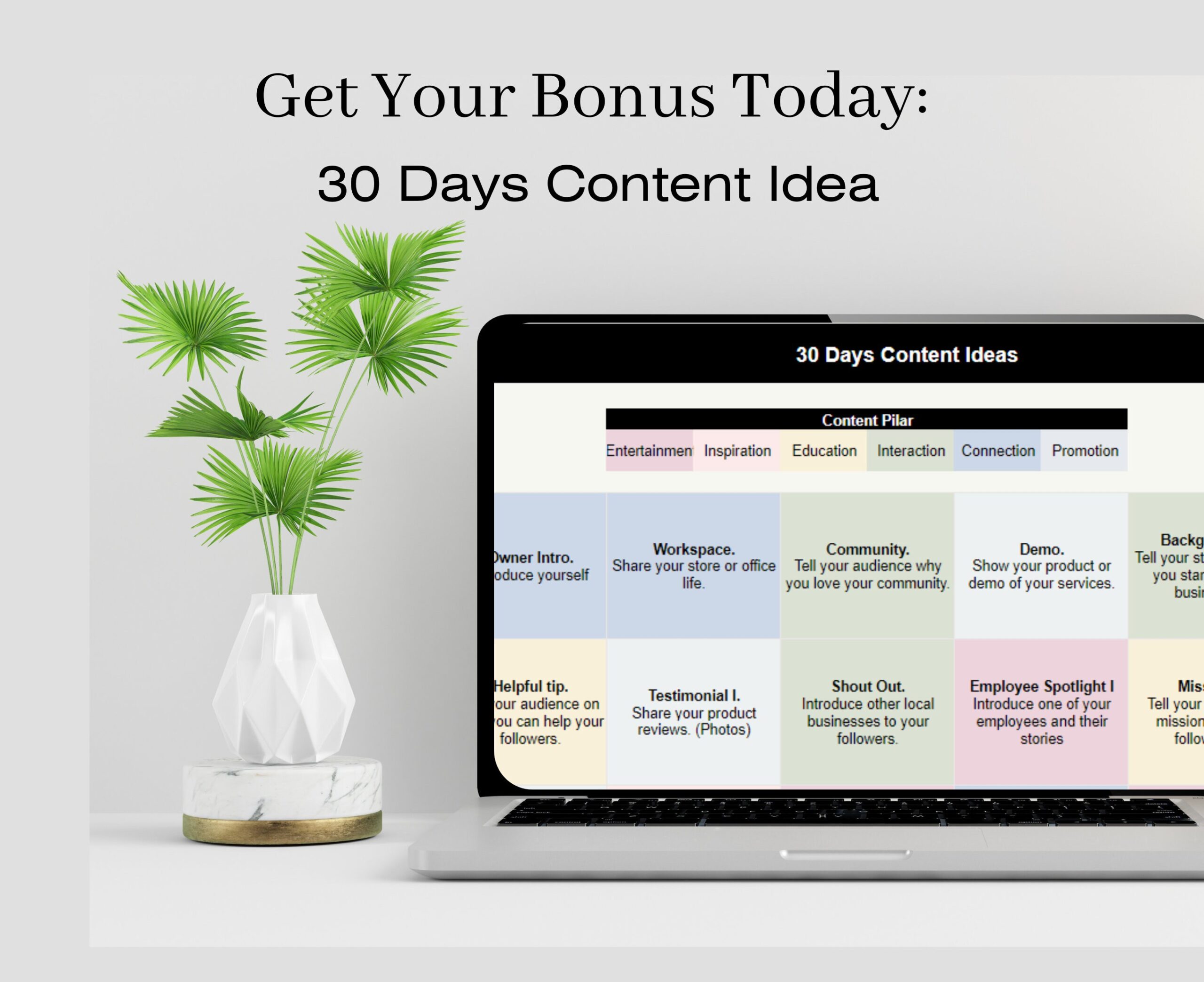 Social Media Content Planner with Calendar and Feed Preview