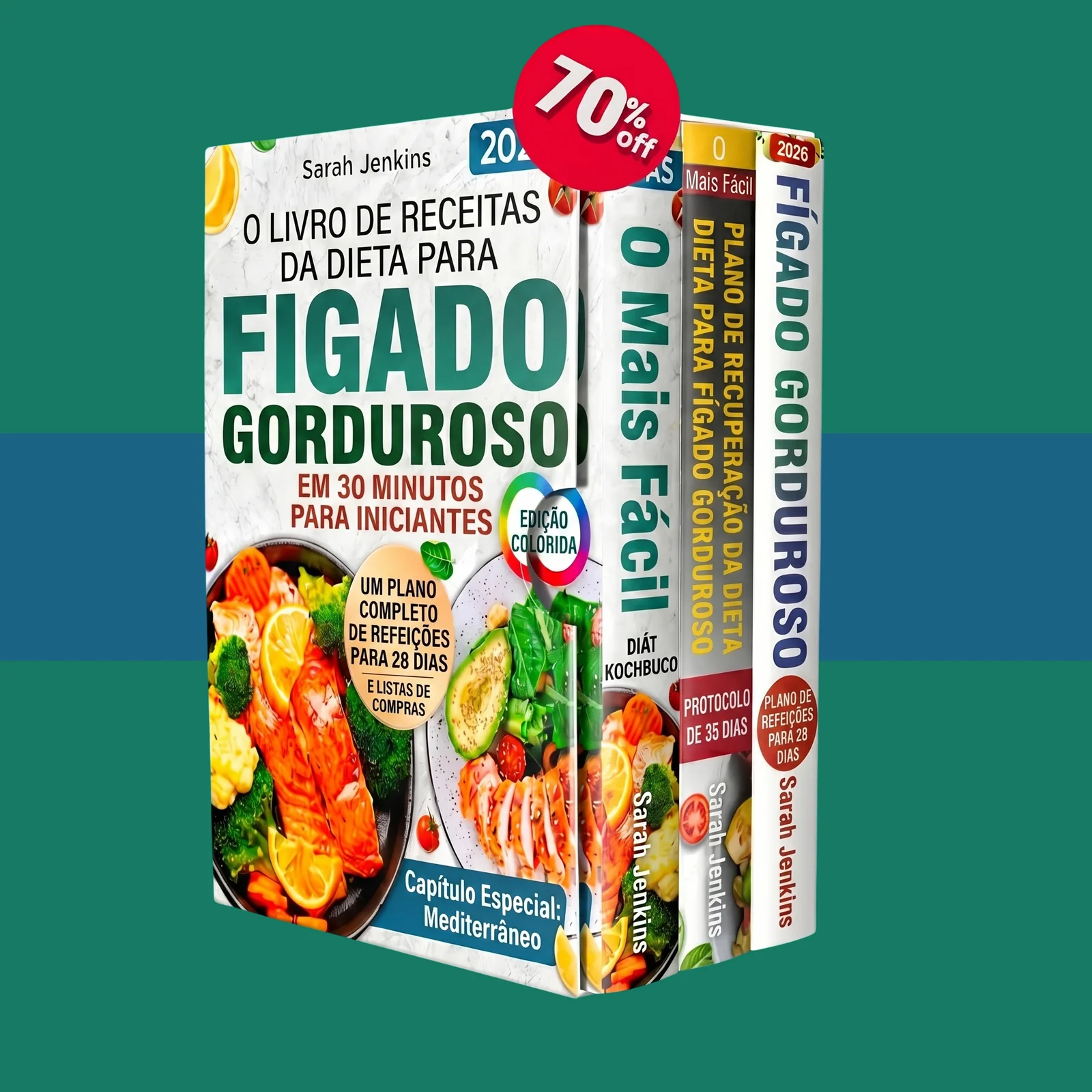 O Livro de Receitas Completo da Dieta do Fígado Gordo para Iniciantes + 2 BÔNUS